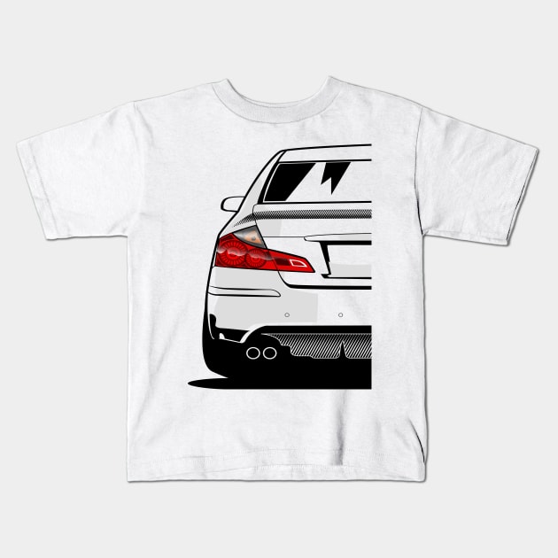 Infiniti M35 Kids T-Shirt by gaplexio